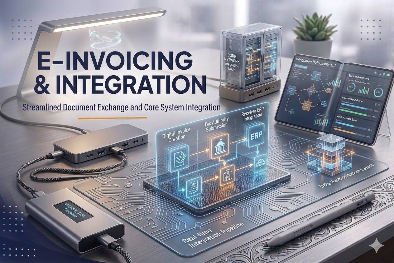 الفاتورة الإلكترونية والتكامل
